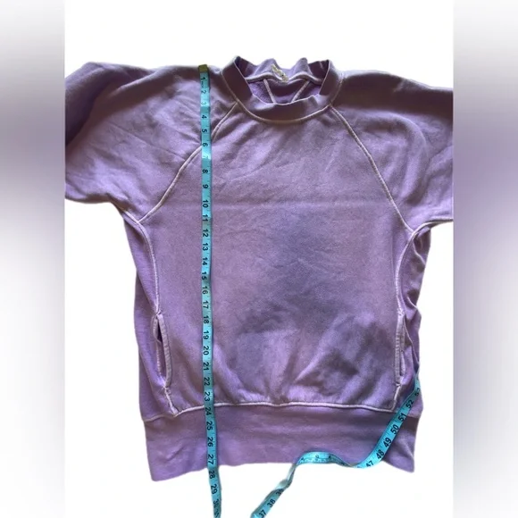 Free People Better Day Sweat top in light purple small - Picture 5 of 12
